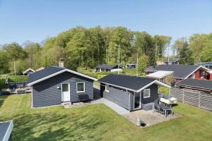 an aerial view of a house with a backyard at SJ277-Haderslev-Kelstrup-Norreskov-36 in Haderslev