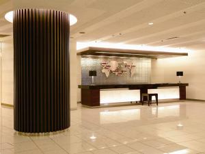 Lobby alebo recepcia v ubytovaní Akita Castle Hotel