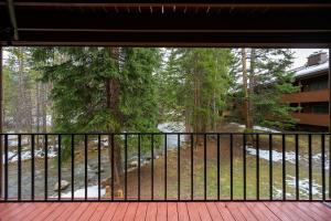 a view from the balcony of a house with a view at Winter Park Place #1 in Winter Park
