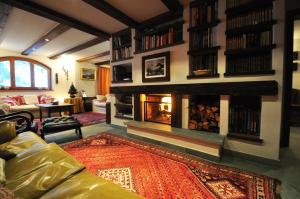 Posezení v ubytování Haus Tiefbach - Apartment Cervino