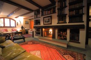 Posezení v ubytování Haus Tiefbach - Apartment Cervino