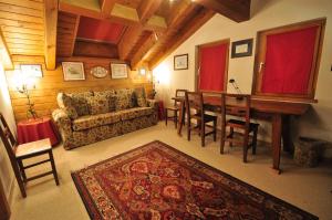 Posezení v ubytování Haus Tiefbach - Apartment Cervino