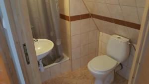 Kúpeľňa v ubytovaní Willa u Tomali