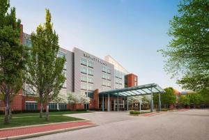 a rendering of the front of a hospital at Hyatt Place Columbus/OSU in Columbus