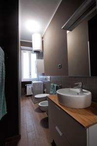 Koupelna v ubytování Appartamento Dante