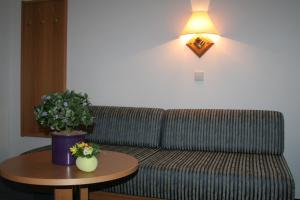 Posezení v ubytování TIPTOP Hotel Garni Pfauen