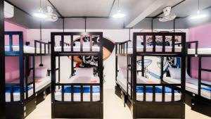 two sets of bunk beds in a room at Blanco Central in Phi Phi Islands +39 photos