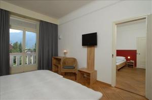 Voodi või voodid majutusasutuse Mattenhof Resort toas
