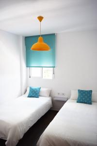 Posteľ alebo postele v izbe v ubytovaní Apartamento Flamingo Beach