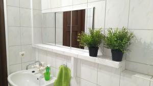 Kúpeľňa v ubytovaní Apartament na Podwalu + 28 fotografií