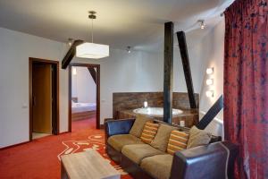 Posezení v ubytování Hotel Ave Lux