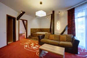 Posezení v ubytování Hotel Ave Lux