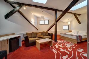 Posezení v ubytování Hotel Ave Lux