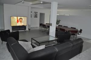 TV a/nebo společenská místnost v ubytování Loft AR