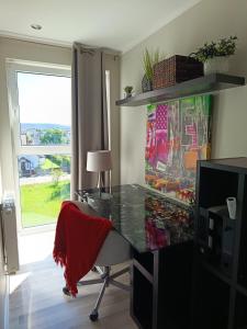 Ruang duduk di Remoda homestay rooms