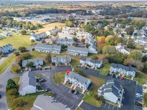 an aerial view of a small town with houses at Bethany Beach Retreat with Pool - VTC in Frankford +25 photos