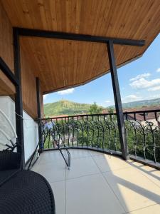 a view from the balcony of a house at Home in Mtskheta in Mtskheta
