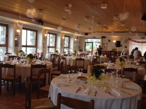 Restaurace v ubytování Albergo Ristorante Sargas