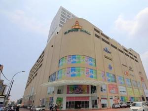 a large building with a sign on the front of it at Hotel Seri Malaysia Taiping in Taiping