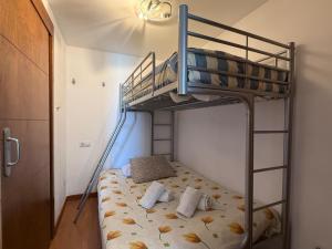 a bedroom with two bunk beds in a room at APARTAMENTOS INFINITY in Sierra Nevada