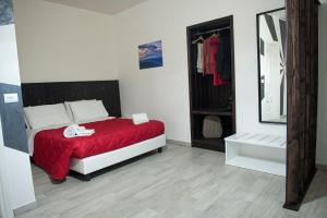 Łóżko lub łóżka w pokoju w obiekcie Bed & Breakfast Ellenica