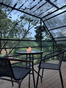 Ban công/sân hiên tại Chalet Renacer