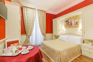 Кровать или кровати в номере Dimora Frattina