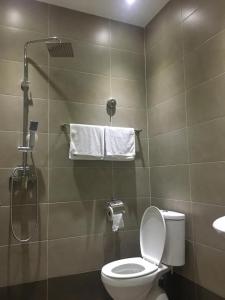 Koupelna v ubytování Qu Lin Resident