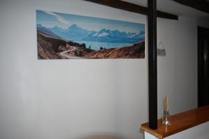 a picture hanging on a wall in a room at Leona in Senj