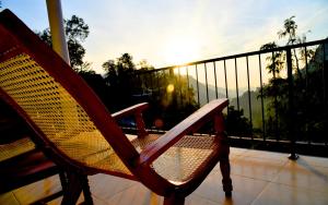A balcony or terrace at Super View