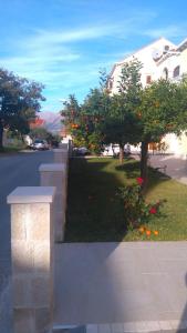 Zahrada ubytování Antares Apartments