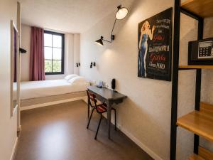 Krevet ili kreveti u jedinici u okviru objekta 7Art Hotel