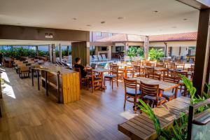 En restaurant eller et andet spisested på Fildi hotel & eventos