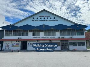 a building with a walking distance across road at Swing & Pillows - Klebang, Melaka in Malacca