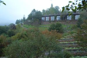 a building on top of a hill with a garden at Herb Village in Yeoncheon +15 photos