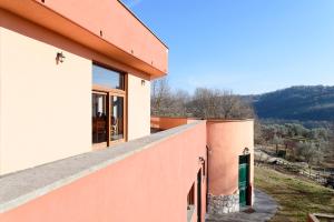 a house on the side of a mountain at La Tenuta - Resort Agricolo in Casaprota