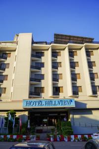 a hotel building with a hotel hall way at Hotel Hillview Islamabad in Islamabad