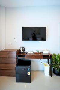 Cuina o zona de cuina de Tiny Dreams Room Rentals
