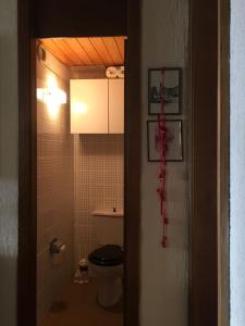 Un baño de Renovated Mountain View Apartment - Les Eperviers