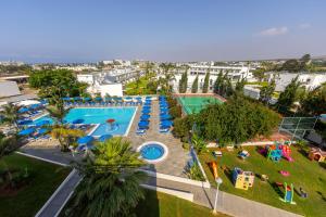 an aerial view of a swimming pool at a resort at Euronapa Hotel in Ayia Napa