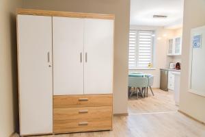 Majoituspaikan Apartament Deluxe Centrum 2 keittiö tai keittotila