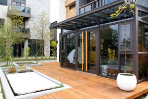 Balkon ili terasa u objektu Sunny Stream B & B