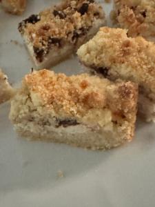 a close up of a piece of cake on a plate at B&b Romani in Bologna +11 photos