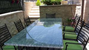Patio nebo venkovní prostory v ubytování Rogoznica Apartments Kristina
