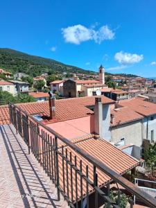 a view of a city from the roof of a building at Le Ortensie in Bono