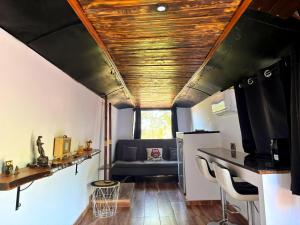 O zonă de relaxare la Magic Bus