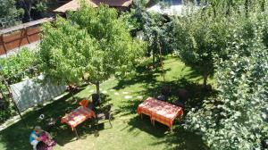 Zahrada ubytování Guest House Garbevi