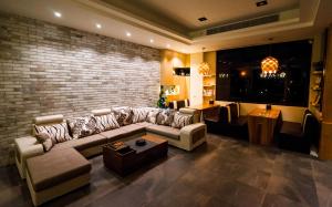 Prostor za sedenje u objektu Sunny Stream B & B