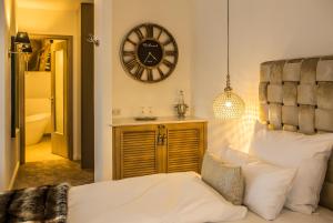 Ein Bett oder Betten in einem Zimmer der Unterkunft Spreewaldresort Seinerzeit