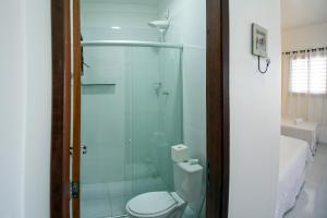 Phòng tắm tại Chales Maria Flor